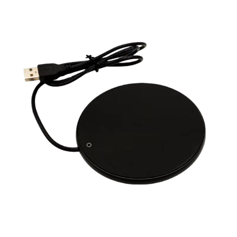 USB Electric Cup Warmer for Coffee and Tea - Desktop Heating Coaster for Home and Office Use
