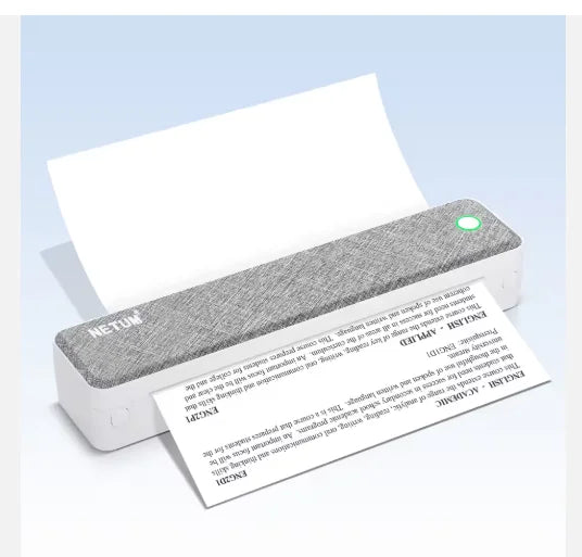 NETUM A4 Bluetooth Portable Thermal Printer - Your Inkless Solution for Effortless Business Printing on the Go
